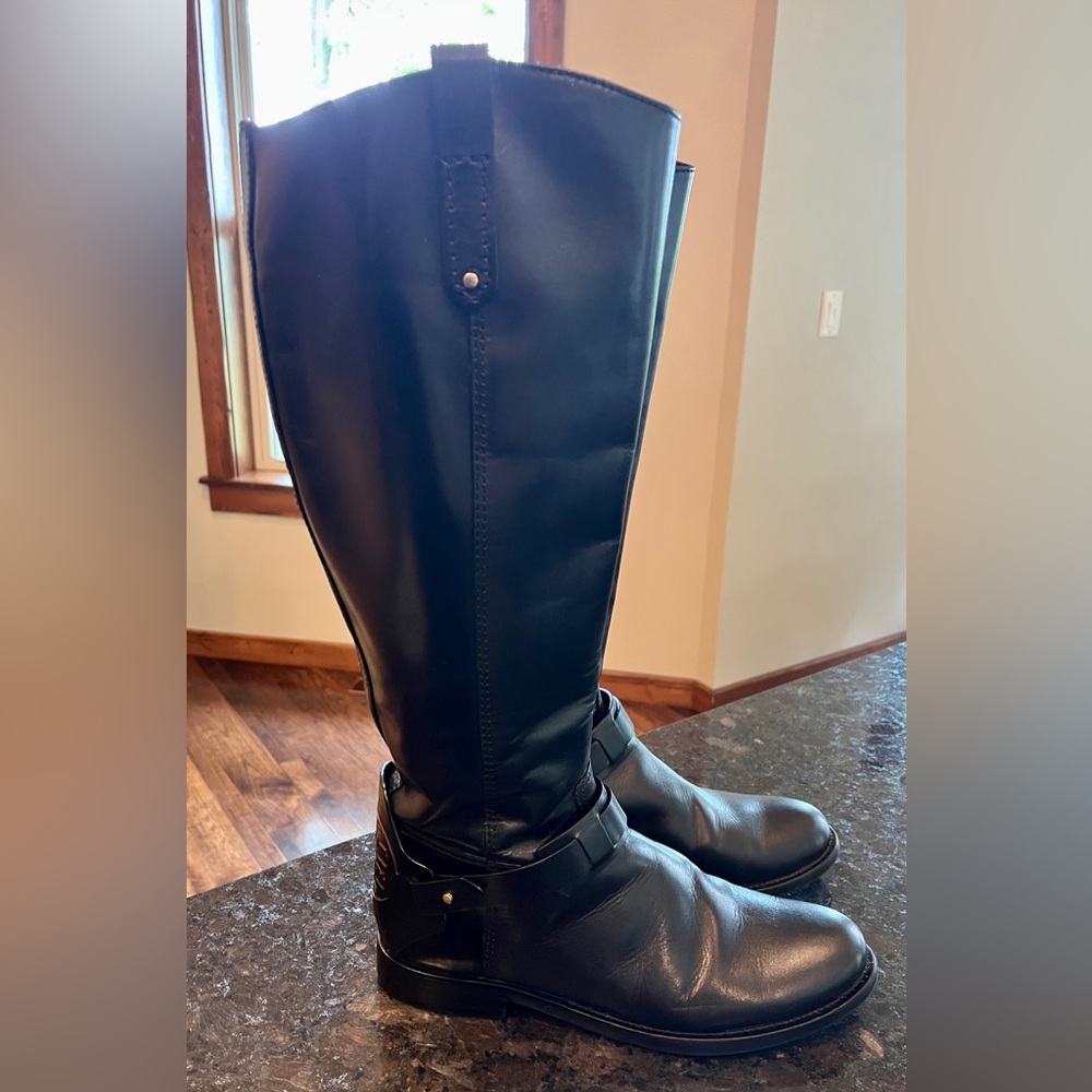 Tory Burch Black Heeled Boots